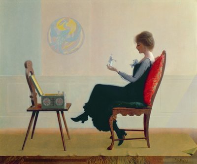 The Suitors, c.1910 by Harry Wilson Watrous